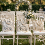Personalisierte Hochzeit Elemente Canvas Tote Bag mit Texten und Jahr Hochzeit Geschenk für Newlyweds Brautjungfern