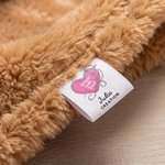 Personalized 100% Cotton Sewing Labels Tags with Name and Text for Clothing Handmade Item Set of 50 Gift for Knitting DIY Craft Lovers