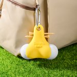 Personalized 3D Printed Funny Text Golf Ball Holder and Tee Holder with Clip Golf Accessory Club Competition Souvenir Birthday Gift for Golf Lover