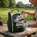 Sac à chaussures de golf avec nom Cadeau d'anniversaire pour joueur de golf