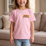 Personalised Best Dad Heart Watercolour Photo T-shirt Sweatshirt Hoodie with Text Everyday Wear Father's Day Birthday Gift for Dad Grandpa