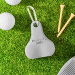 Personalized 3D Printed Funny Text Golf Ball Holder and Tee Holder with Clip Golf Accessory Club Competition Souvenir Birthday Gift for Golf Lover