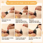 Gepersonaliseerde Eierstempel met Kippensilhouet en Naam met Voedselveilige Inkt en Doos Verjaardagscadeau voor Familie Boeren en Fokkers
