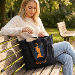 Personalised Constellation Large Capacity Corduroy Tote Bag with Name Daily Use Birthday Gift for Women Besties