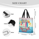 Personalisierte Mädchen Gone Bachelorette Sandbeach große Tragetasche mit Namen und Jahr Bachelorette Party Geschenk für Frauen Brautjungfern