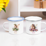 Tazza smaltata personalizzata da 12 once con nome per uso quotidiano Regalo di compleanno per ragazze