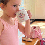 Tazza smaltata personalizzata da 12 once con nome per uso quotidiano Regalo di compleanno per ragazze