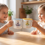 Tazza smaltata personalizzata da 12 once con nome per uso quotidiano Regalo di compleanno per ragazze