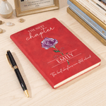 Henkilökohtainen Seuraava luku Crystal Birth Flower A5 Journal Notebook nimellä Toimistotarvikkeet Syntymäpäivä Valmistumislahja valmistuneelle ystävälle Ystävälle