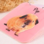 Personalised Cute Pet Photo Guinea Pig Cage Tag with Pet Name Daily Use Birthday Gift for Pet Lovers