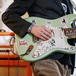 Personlig fotodesign gitarplukkbeskyttelse for Tele Strat med skrue Bursdag Musikkfestival Gave til gitaristmusikkelsker