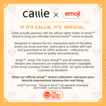 Personalized Playful emoji Scene Face Photo Quick Dry Hooded Beach Towel with Name Beach Party Birthday Gift for Kids | Callie × emoji ™