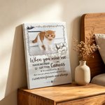 Toile personnalisée avec portrait et nom d'animal de compagnie - Cadeau de commémoration pour propriétaire d'animaux