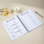 Personalised Fuck I’m Dead Watercolor Floral A5 Spiral Notebook with Name Souvenir Memorial Gift for Senior Family