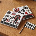 Henkilökohtainen Racing Teema 11/15 oz Keraaminen kahvimuki, jossa on nimi Päivittäinen käyttö Syntymäpäivä Pelipäivä Lahja miehille Pojat Racing ystäville