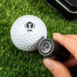 Personalizado Golf Swing Silueta Multicolor Golf Ball Stamp Club Competition Souvenir Birthday Gift for Golf Lover Golfer