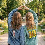 Personalised Bow Multicolor T-shirt Sweatshirt with Name and Number Daily Wear Birthday Gift for Sports Lovers Women
