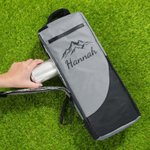 Personalisierte Golf Thema Monogramm isoliert Bier Kühltasche mit ersten und Namen Sport Zubehör Golf Club Geburtstagsgeschenk für Golfliebhaber