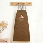 Grembiule personalizzato con nome e tasca - Regalo originale per chi ama la cucina