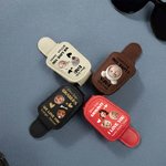 Personalized Multicolour Kid Face Photo PU Leather Magnetic Car Sunglass Holder Clip with Name Daily Use Birthday Gift for Parents Grandparents Drivers