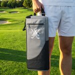 Personalisierte Golf Thema Monogramm isoliert Bier Kühltasche mit ersten und Namen Sport Zubehör Golf Club Geburtstagsgeschenk für Golfliebhaber