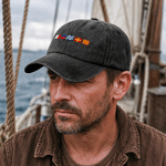 Personalizzato ricamato Nautical Flags Baseball Cap con nome Daily Wear Festa del papà regalo per la famiglia padre