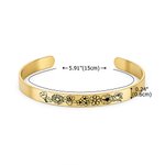 Personalizada Multicolor 1-15 Flores de Nacimiento Pulsera Ajustable con Mensaje Grabado Uso Diario Día de la Madre Regalo para Amigos de la Familia