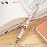 Gepersonaliseerde kleurrijke Emoji Mix Cartoon Karakter Balpen met Naam Dagelijks Gebruik Verjaardagscadeau voor Familie | Callie × emoji ™