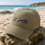 Personalizzato ricamato Nautical Flags Baseball Cap con nome Daily Wear Festa del papà regalo per la famiglia padre