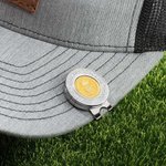 Personalized Stainless Steel Magnetic Golf Ball Marker Hat Clip with Text Premium Accessories Birthday Gift for Golfers