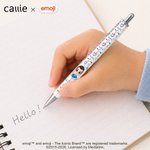 Gepersonaliseerde kleurrijke Emoji Mix Cartoon Karakter Balpen met Naam Dagelijks Gebruik Verjaardagscadeau voor Familie | Callie × emoji ™