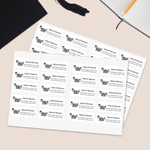 Personalized Graduation Cap Return Address Labels with Name and Year Graduation Gift for Graduate