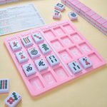 Personalised 3D Printing Mahjong Charleston Practice Board with Text Mahjongg Accessory Mahjong Night Gift for Mahjong Lover Player