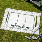 Personalised Golf Club Golf Cart Seat Cover with 1-10 Names and Title Golf Course Accessories Father's Day Birthday Gift for Father Golf Lover