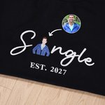 Personnalisé Multicolore brodé photo unique T-shirt doux Sweatshirt Hoodie avec année quotidienne Cadeau d'anniversaire pour jeune Ami