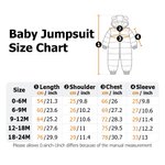 Personlig søt bjørn navn design baby jumpsuit med navn vinterbruk baby shower bursdagsgave til nyfødt 0-24 måneders baby