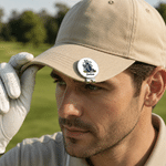 Personalised Golf Bag Magnetic Hat Clip Golf Ball Marker with Name Birthday Game Day Gift for Golf Player