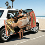 Personalisierte Foto-Collage übergroße schnell trocknende magnetische Strandtuch mit Text Sommerurlaub Zubehör Geburtstag Geschenk für Freund Familie
