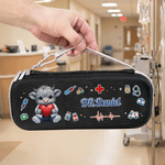 Personalized Cute Highland Cow Stethoscope Case with Text Birthday Nurse Graduation Appreciation Gift for Nurse Doctor