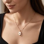 Wear the Warmth of Their Love — Personalized Butterfly Locket 1-2 Photos Dainty Necklace Memorial Gift for Women