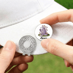 Personalised Golf Bag Magnetic Hat Clip Golf Ball Marker with Name Birthday Game Day Gift for Golf Player