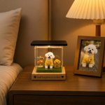 Personalised 3D Holographic Digital Pet House with Text Interactive Tech Memorial Anniversary Gift for Cat Dog Lover