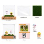 Personalised 3D Holographic Digital Pet House with Text Interactive Tech Memorial Anniversary Gift for Cat Dog Lover