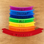 Personalised 3D-Printed Multicolour Playing Card Holder with Name Game Night Birthday Gift for Card Canasta Lover