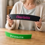 Personalised 3D-Printed Multicolour Playing Card Holder with Name Game Night Birthday Gift for Card Canasta Lover