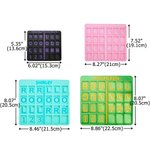 Personalised 3D Printing Mahjong Charleston Practice Board with Text Mahjongg Accessory Mahjong Night Gift for Mahjong Lover Player