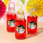Personlige bildeklistremerker med navn og tekst sett med 20 Favor Label Celebration Party Decor for Graduates