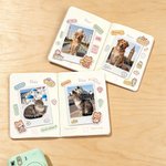 Personalized US Passport Inspired Pawsport Pet Passport Photo Album with Photo and Name Travel Keepsake Birthday Adoption Gift for Pet Owners Lovers