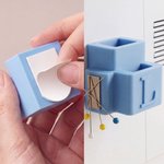 Personalized Initial Multicolor Magnetic Sewing Tools Holder Space-Saving Birthday Sewing Gift for Tailor DIY Craft Lover Mother Grandma