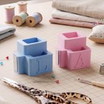 Personalized Initial Multicolor Magnetic Sewing Tools Holder Space-Saving Birthday Sewing Gift for Tailor DIY Craft Lover Mother Grandma